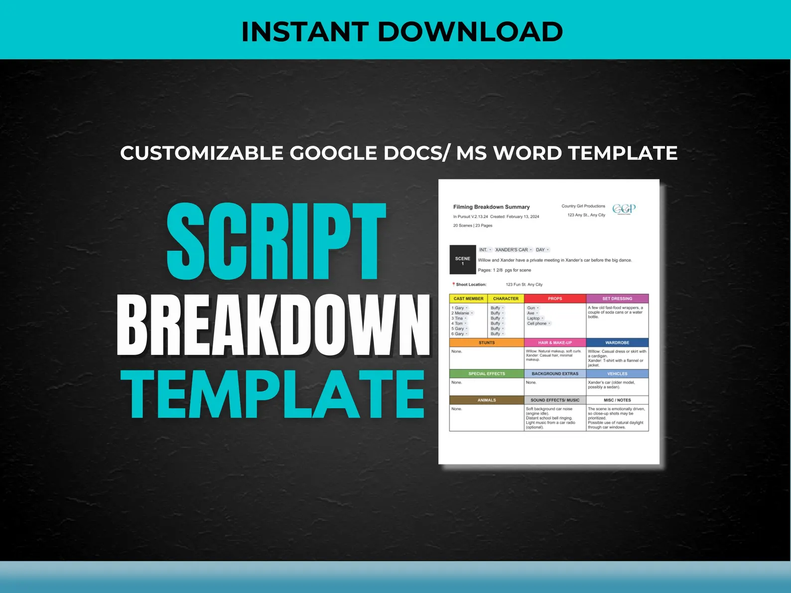 Script Breakdown
